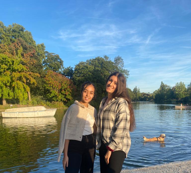 Sabah e Federica alle isolette
